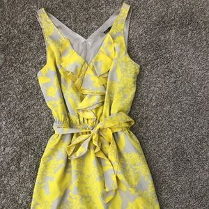 Yellow & Gray Express Dress